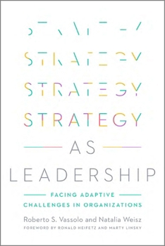 Strategy as Leadership: Facing Adaptive Challenges in Organizations