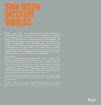 Hardcover Tom Dixon: Interior Worlds Book