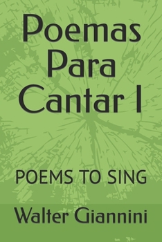 Paperback Poemas Para Cantar I: Poems to Sing [Portuguese] Book