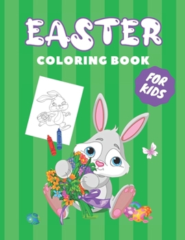 Paperback Easter Coloring Book for Kids: Easter Gift for Kids Ages 4-8 Book
