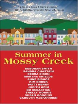 Hardcover Summer in Mossy Creek [Large Print] Book
