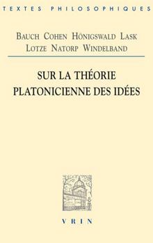 Paperback Sur La Theorie Platonicienne Des Idees [German] Book