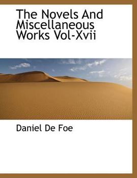 The Novels and Miscellaneous Works Vol-Xvii