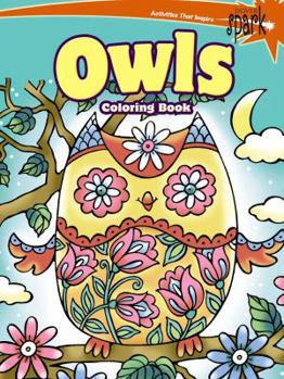 Paperback Spark Owls Coloring Book