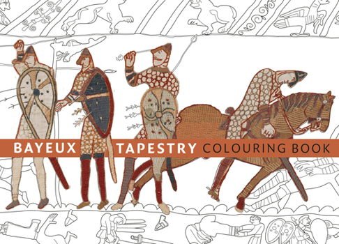 Paperback Bayeux Tapestry Colouring Book