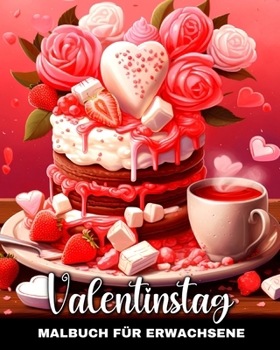 Valentinstag Malbuch für Erwachsene: Valentinstag Malseiten mit Herz Illustrationen, Tieren, Liebesszenen und Mehr (German Edition)