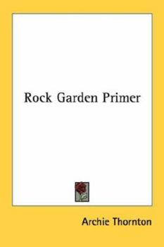 Paperback Rock Garden Primer Book