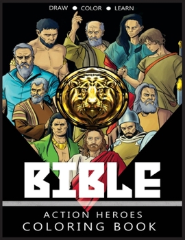 Paperback Bible Action Heroes: Coloring Book