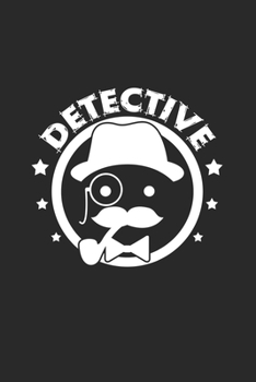 Detective: 6x9 Detective | blank with numbers paper | notebook | notes