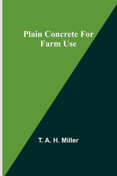 Paperback Plain Concrete for Farm Use Book