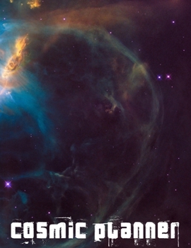 Paperback Cosmic Planner: A large sketchbook for all your creative needs. Book