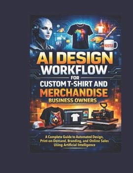AI Design Workflow for Custom T-Shirt and Merchandise Business Owners: A Complete Guide to Automated Design, Print-on-Demand, Branding, and Online Sales Using Artificial Intelligence (AI driven)