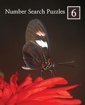 Paperback Number Search Puzzles 6: 100 Elegant Puzzles in Large Print [Large Print] Book