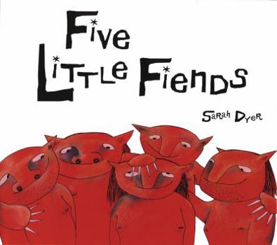Paperback Five Little Fiends Book