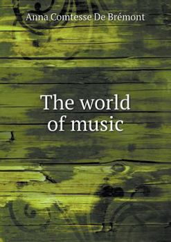 Paperback The world of music Book