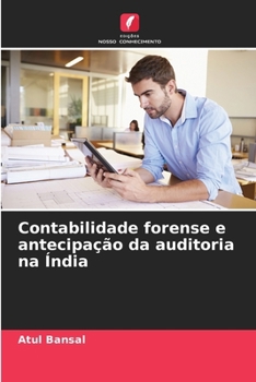 Paperback Contabilidade forense e antecipação da auditoria na Índia [Portuguese] Book