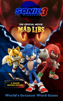 Paperback Sonic the Hedgehog 3: The Official Movie Mad Libs Book