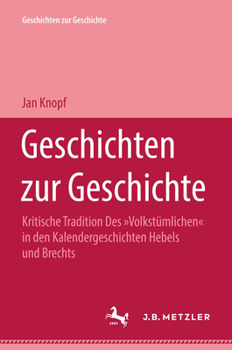 Hardcover Geschichten Zur Geschichte [German] Book