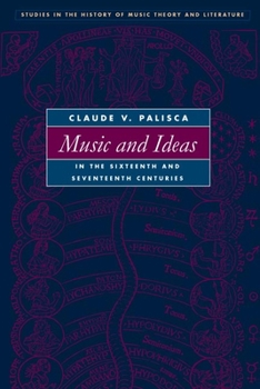 Hardcover Music and Ideas in the Sixteenth and Seventeenth Centuries Book