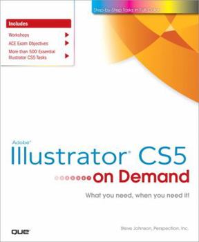 Paperback Adobe Illustrator Cs5 on Demand Book