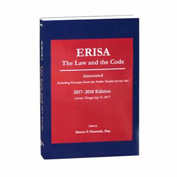Hardcover Erisa: The Law & the Code Book