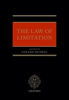 Hardcover The Law of Limitation Book
