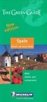 Paperback Michelin The Green Guide Spain (Michelin Green Guides) Book