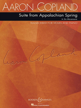 Paperback Suite from Appalachian Spring: for Violin and Piano Book