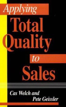 Hardcover Applying Total Quality to Sales Book