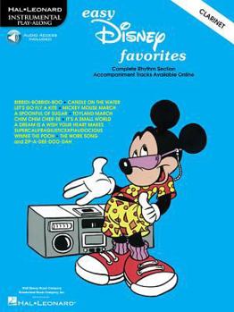 Paperback Easy Disney Favorites: Clarinet Play-Along Pack [With CD] Book