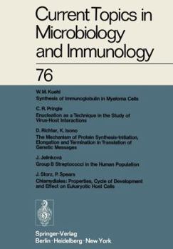 Paperback Current Topics in Microbiology and Immunology Book