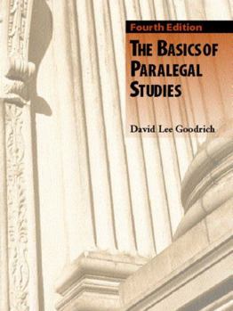 Paperback The Basics of Paralegal Studies Book