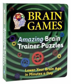 Spiral-bound Brain Games - Amazing Brain Trainer Puzzles Book