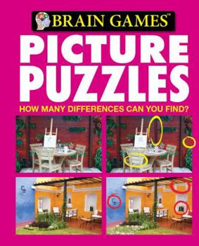 Spiral-bound Brain Games - Picture Puzzles #8: How Many Differences Can You Find?: Volume 8 Book