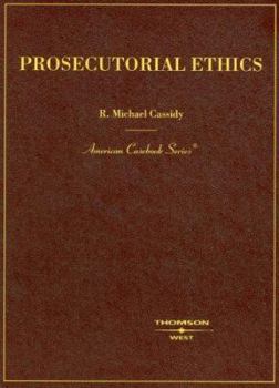 Paperback Prosecutorial Ethics Book