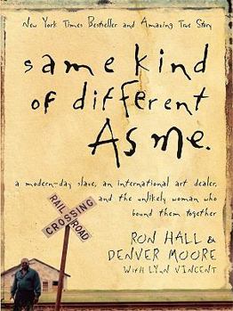 Paperback Same Kind of Different As Me [Large Print] Book