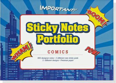 Hardcover Comics Sticky Notes (660 Notes) Book