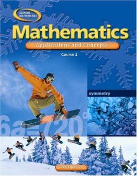 Hardcover Mathematics: Applications and Concepts, Course 2, Student Edition Book