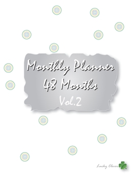 Paperback Monthly Planner: 48 Months (Vol.2) Book