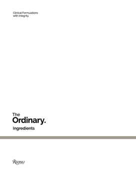 Hardcover The Ordinary: Ingredients Book