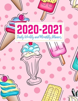 2020-2021 Daily Weekly and Monthly Planner: Handy Two Year Jan 1, 2020 - Dec 31, 2021 Calendar Organizer and Appointment Schedule Agenda Journal for ... - 24 Months Planner - Creative AG 0029