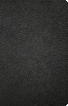 Leather Bound NASB Large Print Thinline Bible, Holman Handcrafted Collection, Black Premium Goatskin Book