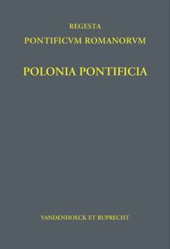 Hardcover Polonia Pontificia [German] Book