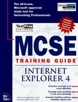 Hardcover MCSE Training Guide Internet Explorer 4 [With Contains the Exclusive Testprep...] Book