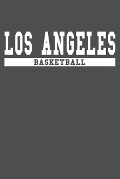 Paperback Los Angeles Basketball: American Campus Sport Lined Journal Notebook Book