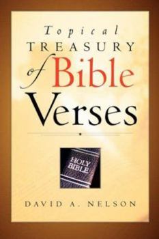 Paperback Topical Treasury of Bible Verses Book