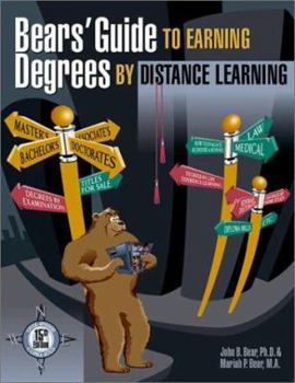 Paperback Bears' Guide to Earning Degrees by Distance Learning Book