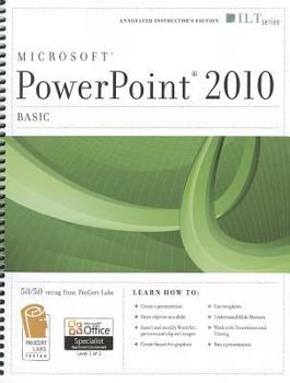 Spiral-bound PowerPoint 2010: Basic [With CDROM] Book