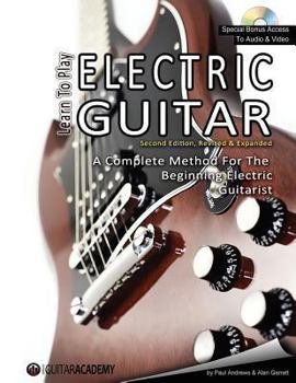 Paperback Learn To Play Electric Guitar Book