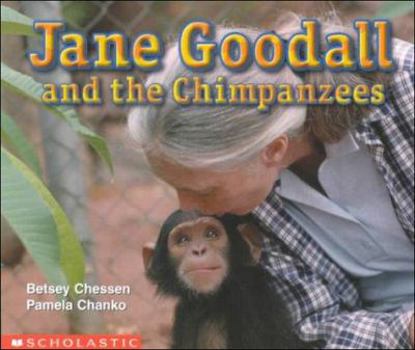 Hardcover Jane Goodall and Her Chimpanzees Book